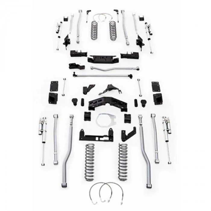 Rubicon Express® - Extreme Duty 4-Link Long Arm Lift Kit with Shocks