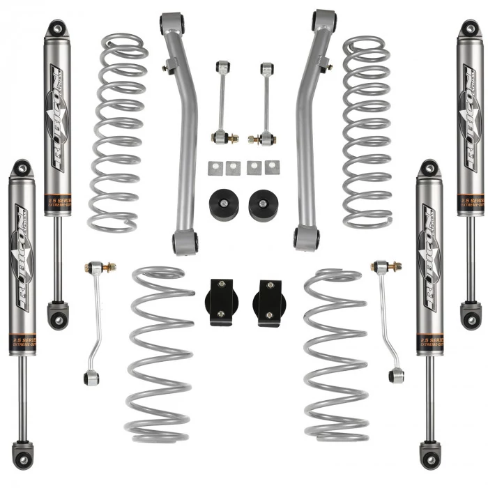 Rubicon Express® - 2.5" Standard Super-Ride Suspension Lift Kit with 2.5" Extreme-Duty Mono-Tube Shocks