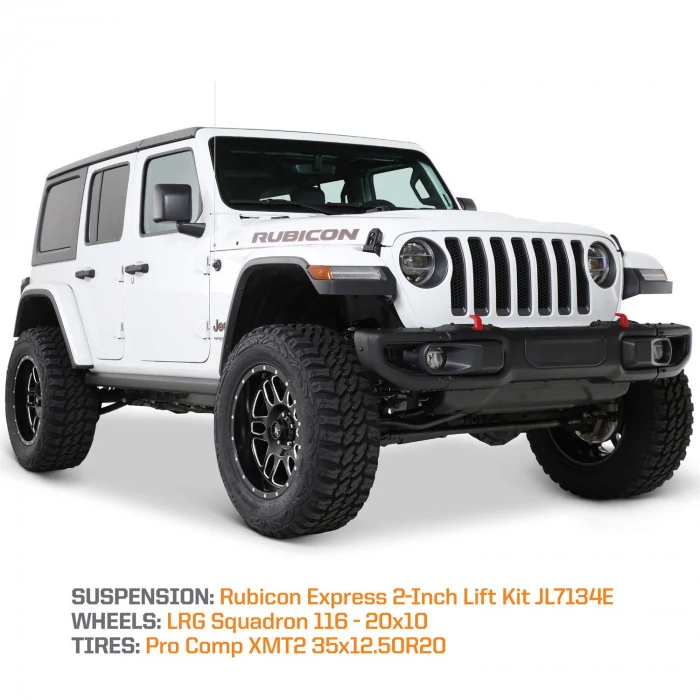 Rubicon Express® - 2" x 2" Economy Front and Rear Suspension Lift Kit