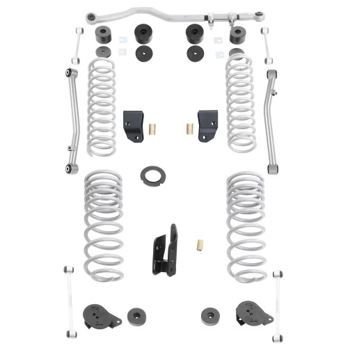 Rubicon Express® - 2.5/3.5" Standard Arm Suspension Lift Kit with Shock Extensions
