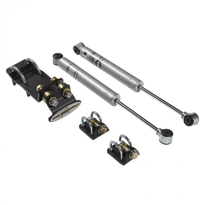 Rubicon Express® - Steering Stabilizer Bracket Kit with Shocks