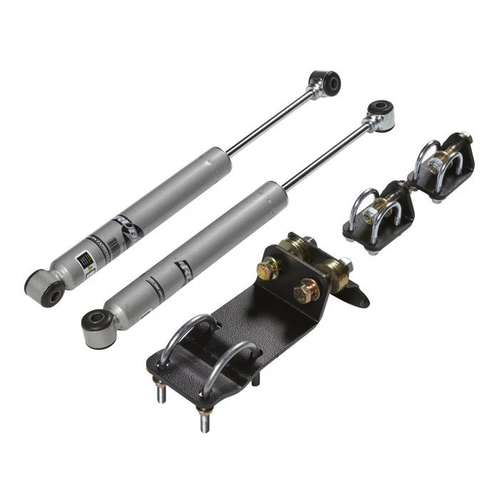 Rubicon Express® - Steering Stabilizer Bracket Kit with Shocks