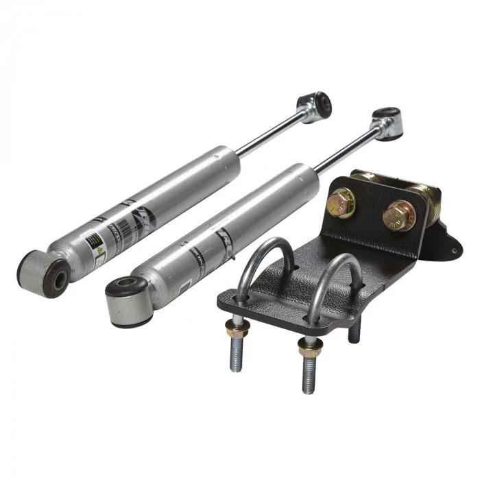 Rubicon Express® - Steering Stabilizer Bracket Kit with Shocks