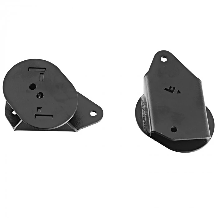 Rubicon Express® - 2" Black Steel Rear Bump Stop Pad