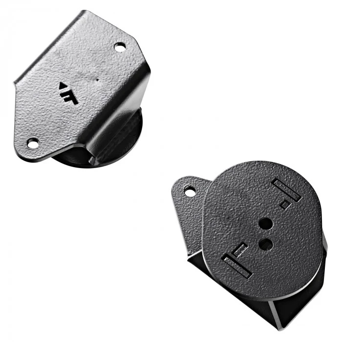 Rubicon Express® - 2" Black Steel Rear Bump Stop Pad