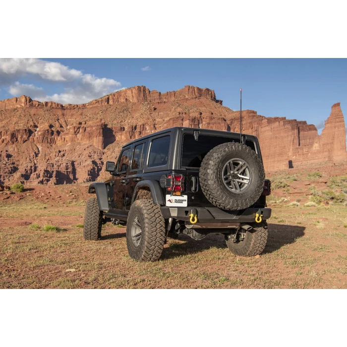 Rugged Ridge® - Heavy Duty Rear Bumper