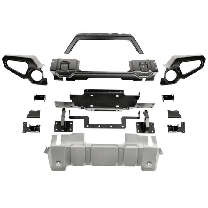 Rugged Ridge® - Venator Front Bumper without verrider/Winch Tray