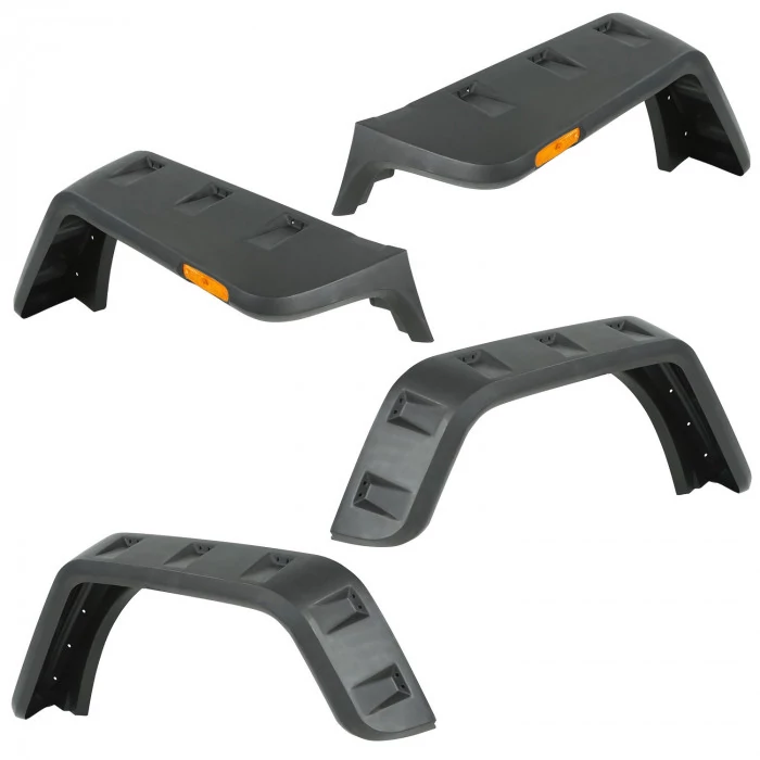 Rugged Ridge® - Right Hand Drive Hurricane Fender Flare Kit