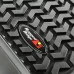 Rugged Ridge® - Front Black Floor Mats