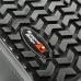 Rugged Ridge® - Rear Black Floor Mats
