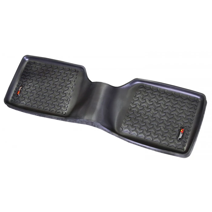 Rugged Ridge® - Rear Black Floor Mats