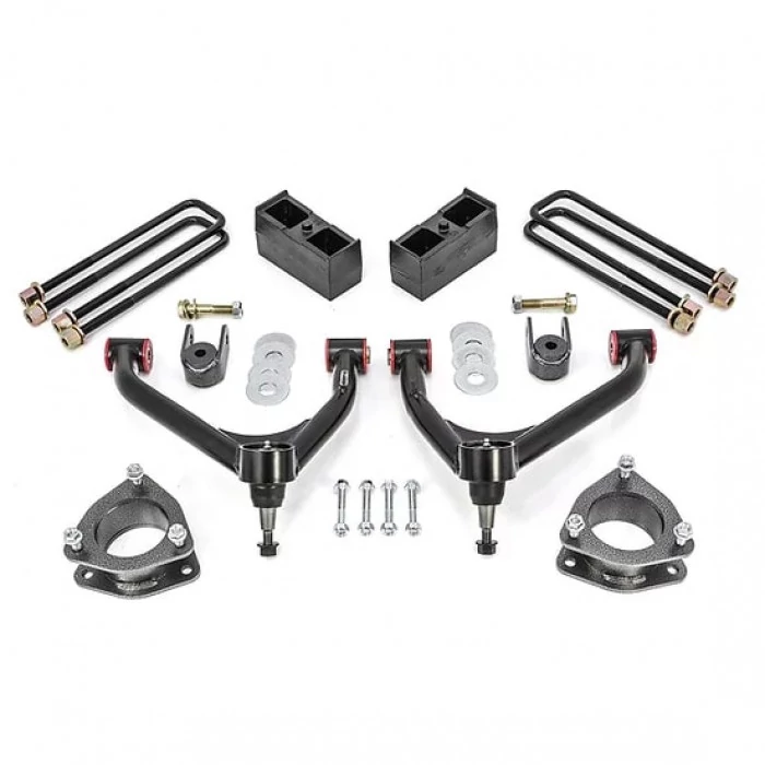 Rugged Off Road® - 4" x 1.75" Front and Rear Suspension Lift Kit
