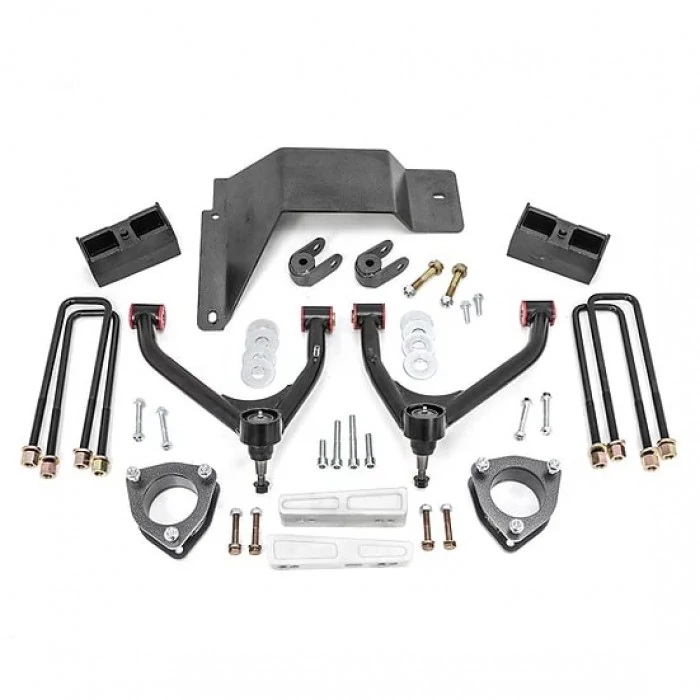 Rugged Off Road® - 4" x 3" Front and Rear Suspension Lift Kit