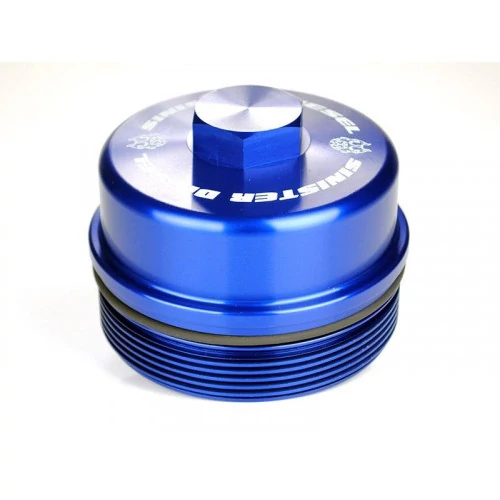 Sinister Diesel® - Billet Blue Cap Kit
