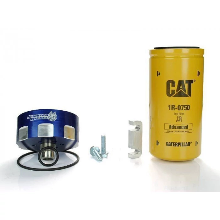 Sinister Diesel® - CAT Fuel Filter Adapter