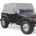 Smittybilt® - Gray Water-Resistant Cab Cover with Door Flap