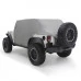 Smittybilt® - Gray Water-Resistant Cab Cover with Door Flap for 4 Doors Models
