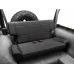 Smittybilt® - Fold and Tumble Vinyl Denim Black Rear Seat