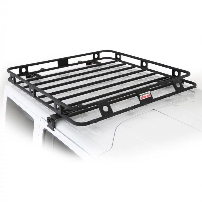 Smittybilt® - Defender 4.5x4.5x4 Inch Sides Welded One Piece Roof Rack