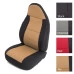 Smittybilt® - Front and Rear Tan Neoprene Seat Cover Set