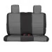 Smittybilt® - Front and Rear Charcoal Neoprene Seat Cover Set for 2 Doors Models