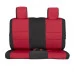 Smittybilt® - Front and Rear Red Neoprene Seat Cover Set for 2 Doors Models