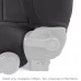 Smittybilt® - Front and Rear Black Neoprene Seat Cover Set for 4 Doors Models
