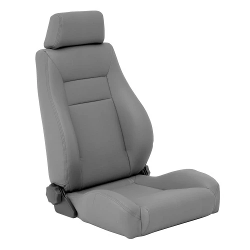 Smittybilt® - Contour Sport Denim Gray Front Bucket Seat with Recliner