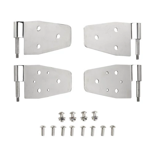 Smittybilt® - Stainless Steel Door Hinges for Half Steel Doors