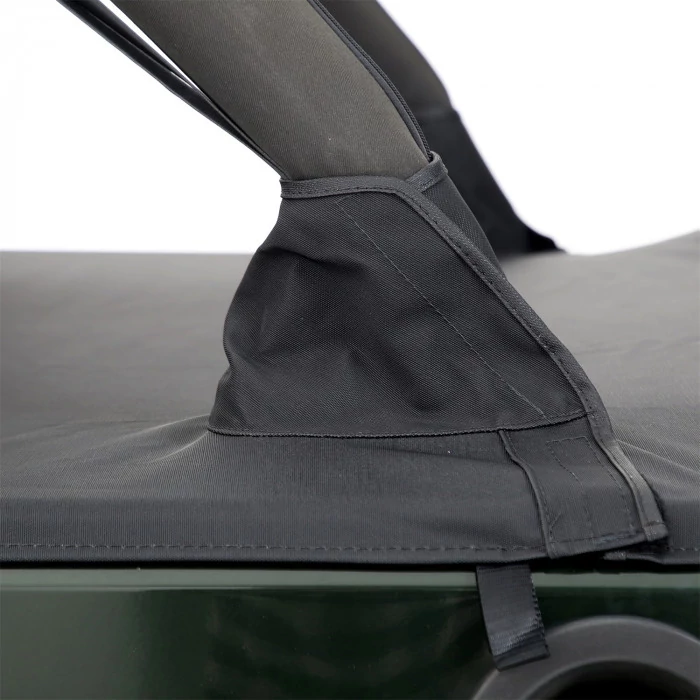 Smittybilt® - Black Diamond Tonneau Cover for OEM Soft Top with Channel Mount