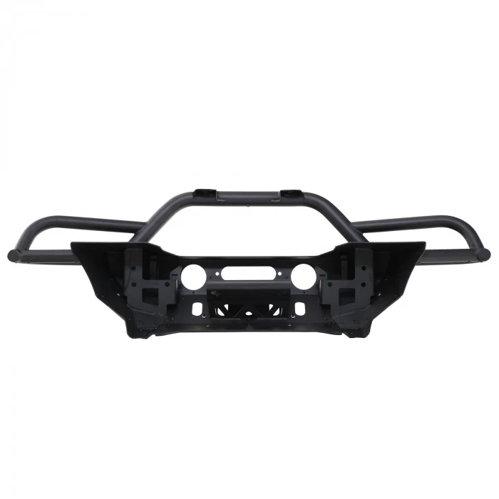 Smittybilt® - SRC Black Front Bumper Gen2 with Winch Mount and D-Ring Mount