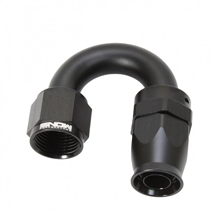 Snow Performance® - -10 AN 180 Degree PTFE Hose End