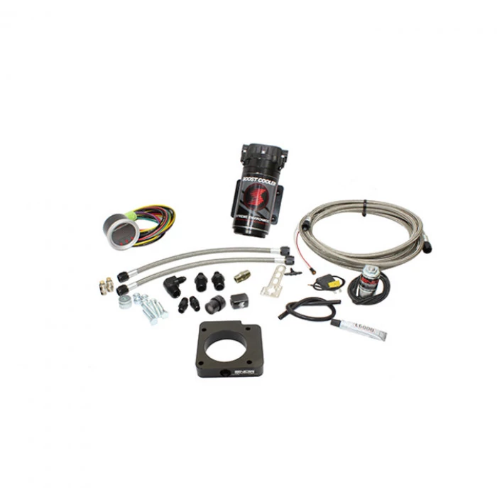 Snow Performance® - Stage 2 Boost Cooler Water-Methanol Injection Kit Stainless Steel Braded Line