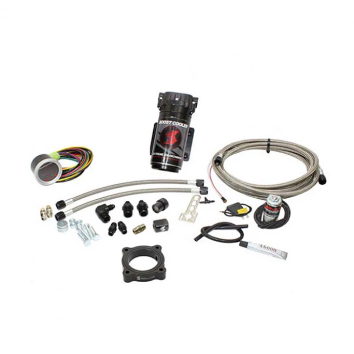 Snow Performance® - Stage 2.5 Boost Cooler Water-Methanol Injection Kit with 4AN Fittings for 2015+ Ford Mustang 2.3L EcoBoost