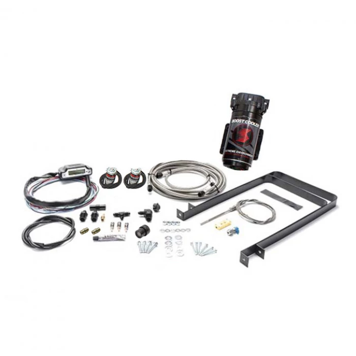 Snow Performance® - Diesel Stage 3 Boost Cooler Water-Methanol Injection Kit Chevy/GMC LBZ/LLY/LMM/LML/L5P Duramax Stainless Steel Braided Line without Tank