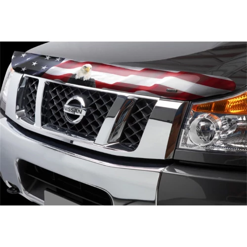 Stampede® - Vigilante Premium American Flag with Eagle Hood Protector