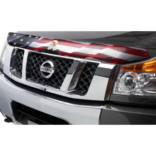 Stampede® - Vigilante Premium American Flag with Eagle Hood Protector