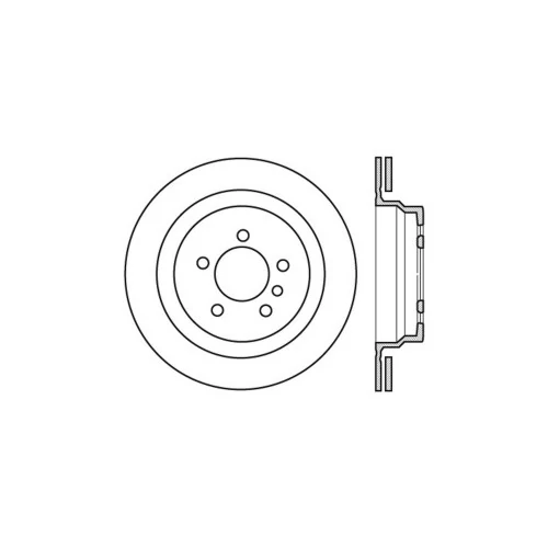 StopTech® - Cryostop Premium High Carbon Brake Rotor