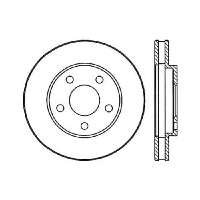 StopTech® - Sport Cross Brake Rotor