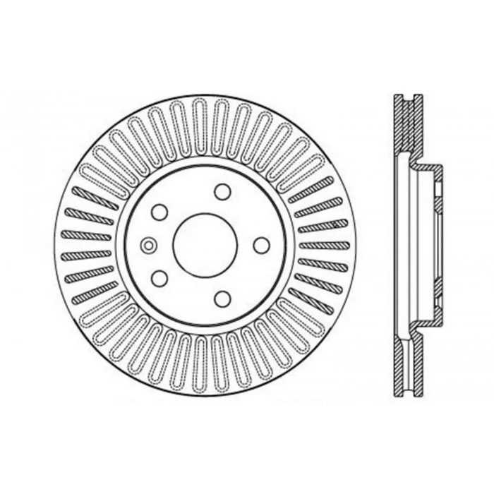 StopTech® - Sport Cross Brake Rotor