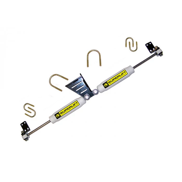 Superlift® - High Clearance Dual Steering Stabilizer Kit