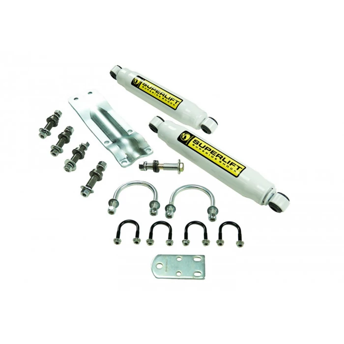 Superlift® - Dual Steering Stabilizer Kit