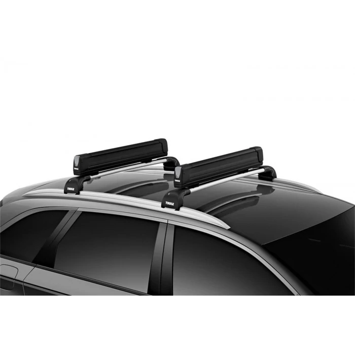 Thule® - SnowPack Extender Black Roof Mount Ski/Snowboard Carrier for 6 Pairs Skis or 4 Snowboards