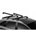 Thule® - SnowPack Extender Black Roof Mount Ski/Snowboard Carrier for 6 Pairs Skis or 4 Snowboards