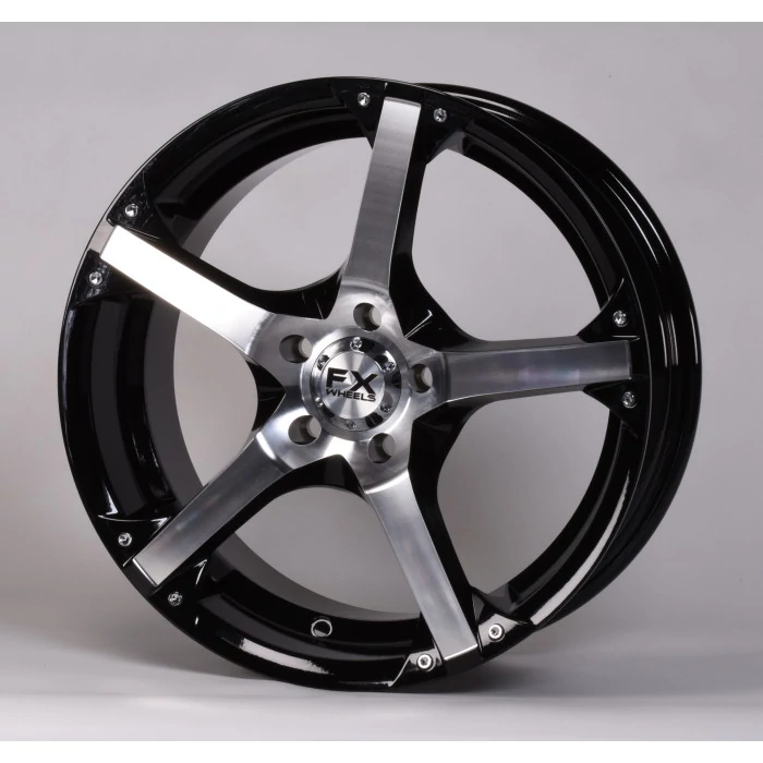 TrailFX® - FX10 Gloss Black (Size: 16x7, Offset: 40mm, Bolt Pattern: 5x3.94 in, Backspacing: 5.59 in.)