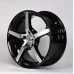 TrailFX® - FX10 Gloss Black (Size: 17x8, Offset: 45mm, Bolt Pattern: 5x3.94 in, Backspacing: 6.26 in.)