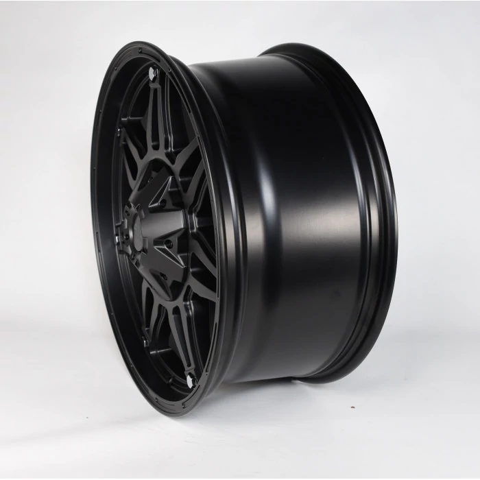 TrailFX® - FX14 Satin Black (Size: 20x9, Offset: 0mm, Bolt Pattern: 5x5.0 in, Backspacing: 5.06 in.)