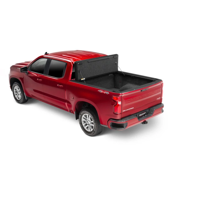 UnderCover® - Ultra Flex Hard Folding 5'7" Tonneau Cover without Trail Special Edition Strorage Boxes