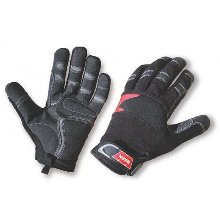 Warn® - Large Black Winch Gloves