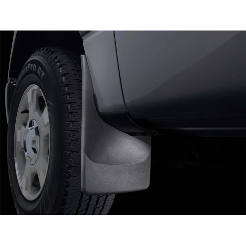 Weathertech® - DigitalFit Front & Rear Black No-Drill MudFlaps for Models without Fender Flares